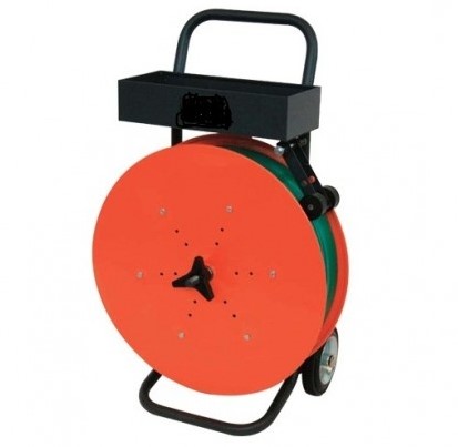 Haspelwagen Voor PP/PET/Composiet Omsnoeringsband | Verstelbaar K200 406  Zwart V520001